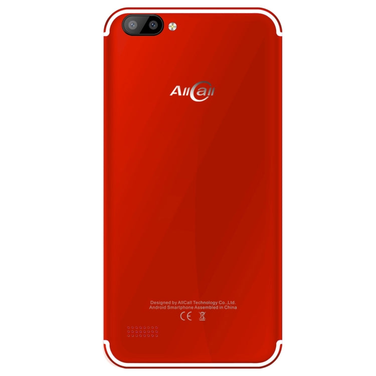AllCall Alpha, 1GB+8GB, Dual Back Cameras,  5.0 inch Android 7.0 MTK6580A Quad Core up to 1.3GHz, Network: 3G, OTG, Dual SIM