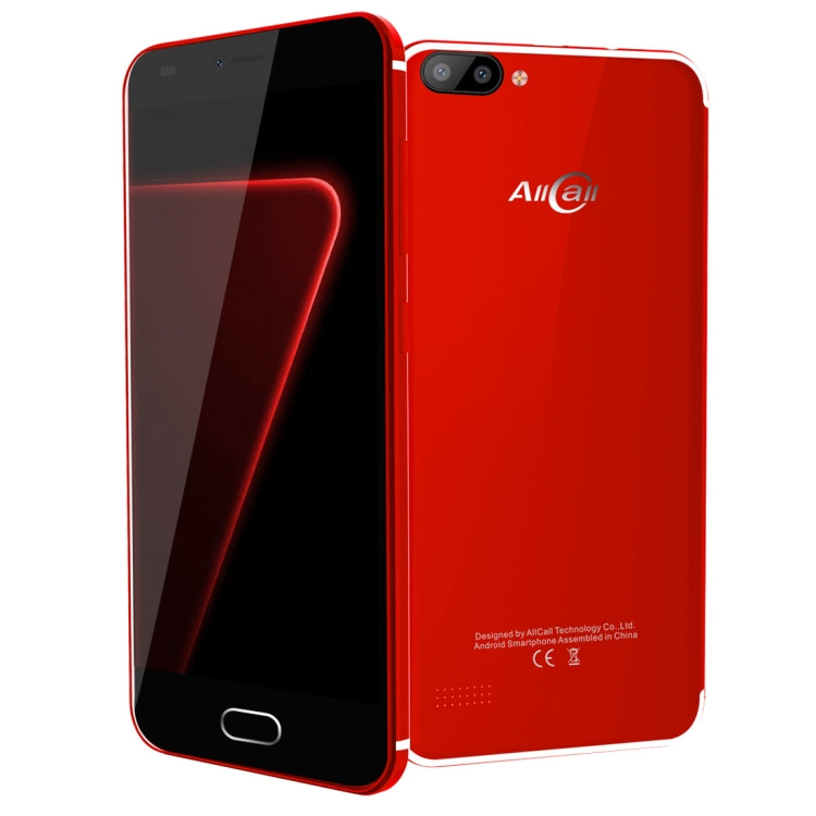 AllCall Alpha, 1GB+8GB, Dual Back Cameras,  5.0 inch Android 7.0 MTK6580A Quad Core up to 1.3GHz, Network: 3G, OTG, Dual SIM