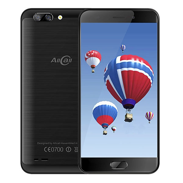 AllCall Atom, 2GB+16GB, Dual Back Cameras,  5.2 inch Android 7.0 MTK6737 Quad Core up to 1.3GHz, Network: 4G, OTG, Dual SIM(Black)
