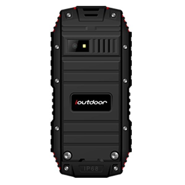 ioutdoor T1 Triple Proofing Phone, English Keyboard, IP68 Waterproof Shockproof Dustproof,  2.4 inch, MTK6261A Chipset, 21 Keys, LED Flashlight, FM, TF, Dual SIM