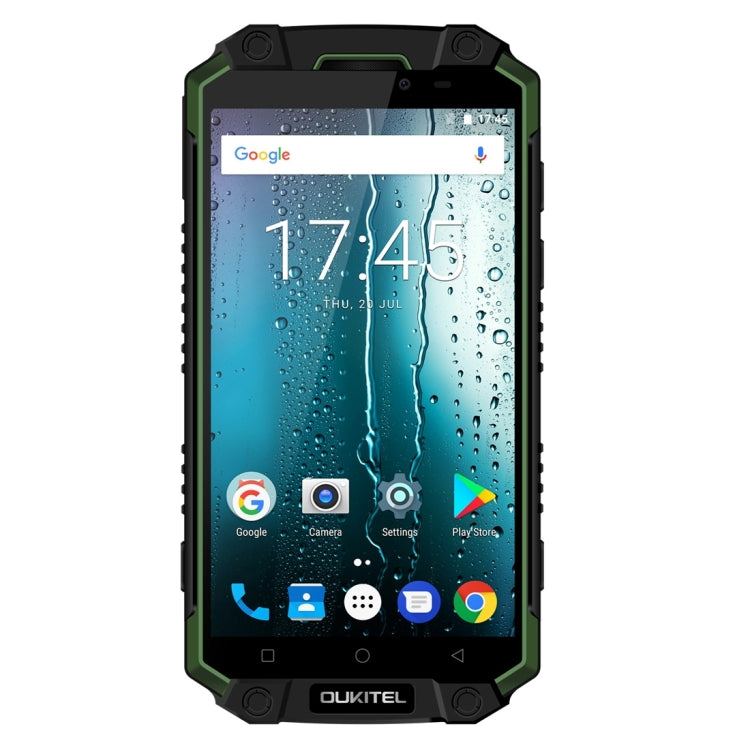 [HK Warehouse] OUKITEL K10000 MAX Triple Proofing Phone, 3GB+32GB, IP68 Waterproof Dustproof Shockproof, 10000mAh Battery, Fingerprint Identification, 5.5 inch Android 7.0 MTK6753 Octa Core up to 1.3GHz, Dual SIM