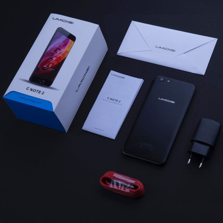 [HK Warehouse] UMIDIGI C NOTE 2, 4GB+64GB, Fingerprint Identification, 5.5 inch Sharp 2.5D Arc Screen Android 7.0 MTK6750T Octa Core up to 1.5GHz, Network: 4G, Dual SIM, OTG