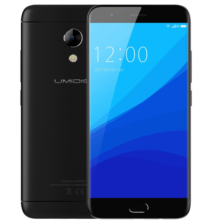[HK Warehouse] UMIDIGI C2, 4GB+64GB, Fingerprint Identification, 5.0 inch Sharp 2.5D Arc Screen UMI OS (Android 7.0) MTK6750T Octa Core up to 1.5GHz, Network: 4G, Dual SIM, OTG