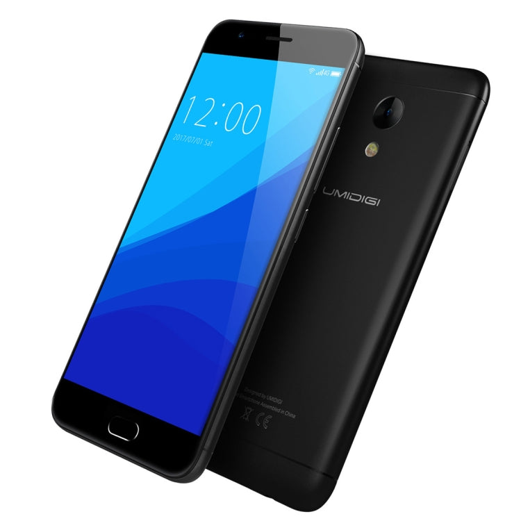 [HK Warehouse] UMIDIGI C2, 4GB+64GB, Fingerprint Identification, 5.0 inch Sharp 2.5D Arc Screen UMI OS (Android 7.0) MTK6750T Octa Core up to 1.5GHz, Network: 4G, Dual SIM, OTG