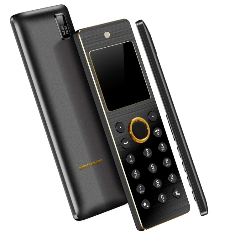 ULCOOL V11 Card Mobile Phone, 1500mAh Battery, 1.52 inch, SC6531D, Support Bluetooth, FM, GSM, Dual SIM(Black)