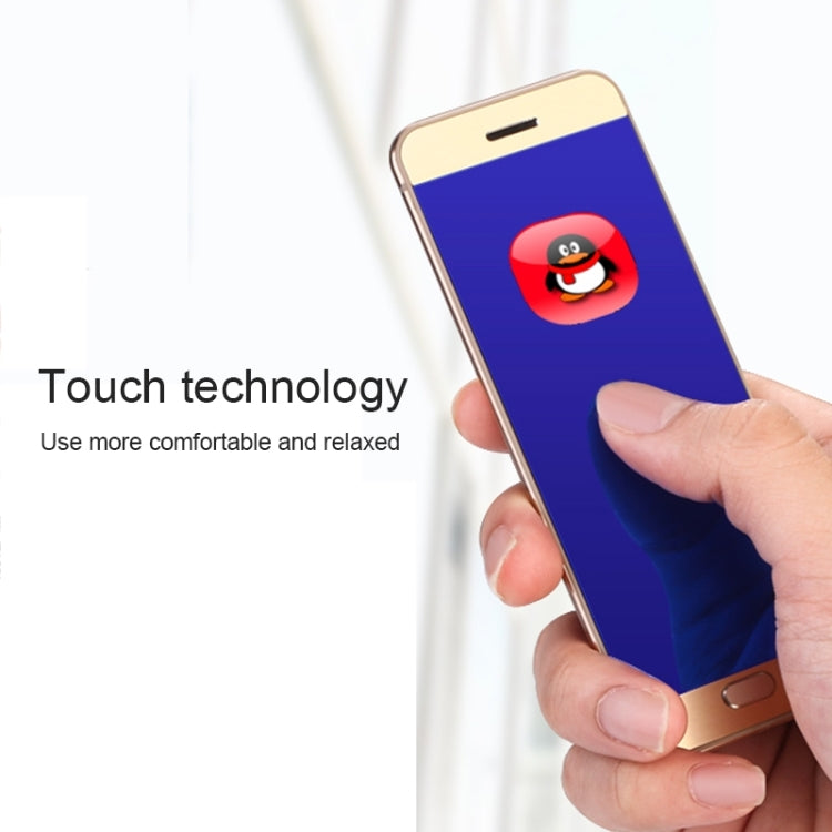 ULCOOL V26 Card Mobile Phone, 1.54 inch, MTK6261D, Support Touch Keys, Bluetooth, FM, Anti-lost, GSM, Dual SIM