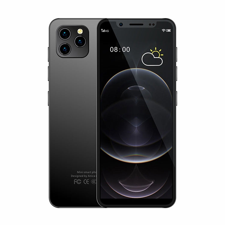 Anica S11S, 2GB+16GB, Infrared Face  Identification, 4.82 inch Android 9.0 MTK6757 Octa Core Cortex-A53 2.0GHz, Network: 4G, Dual SIM, Support Google Play