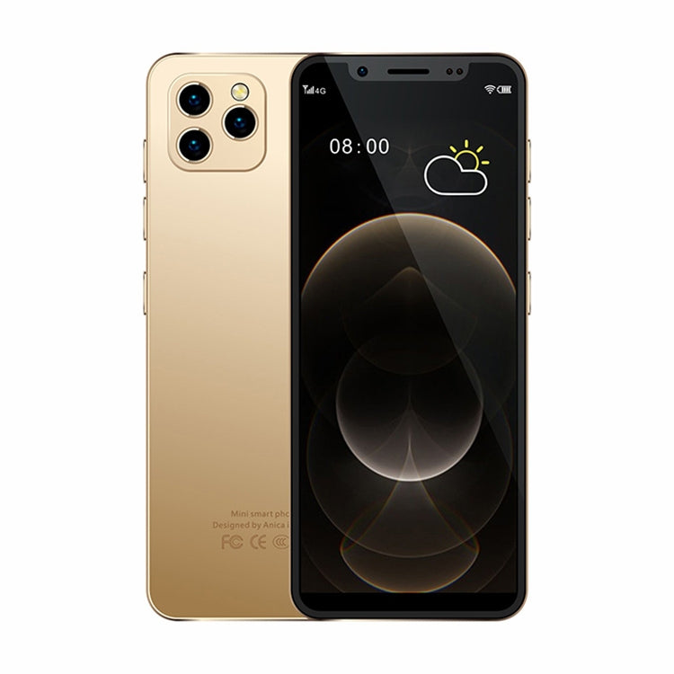 Anica S11S, 2GB+16GB, Infrared Face  Identification, 4.82 inch Android 9.0 MTK6757 Octa Core Cortex-A53 2.0GHz, Network: 4G, Dual SIM, Support Google Play