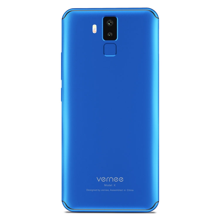 [HK Warehouse] Vernee X1, 6GB+64GB, Dual Back Cameras + Dual Front Cameras, 6200mAh Battery, Face & Fingerprint Identification, 6.0 inch Android 7.1 MTK6763 Octa Core up to 2.0GHz, Network: 4G, OTG