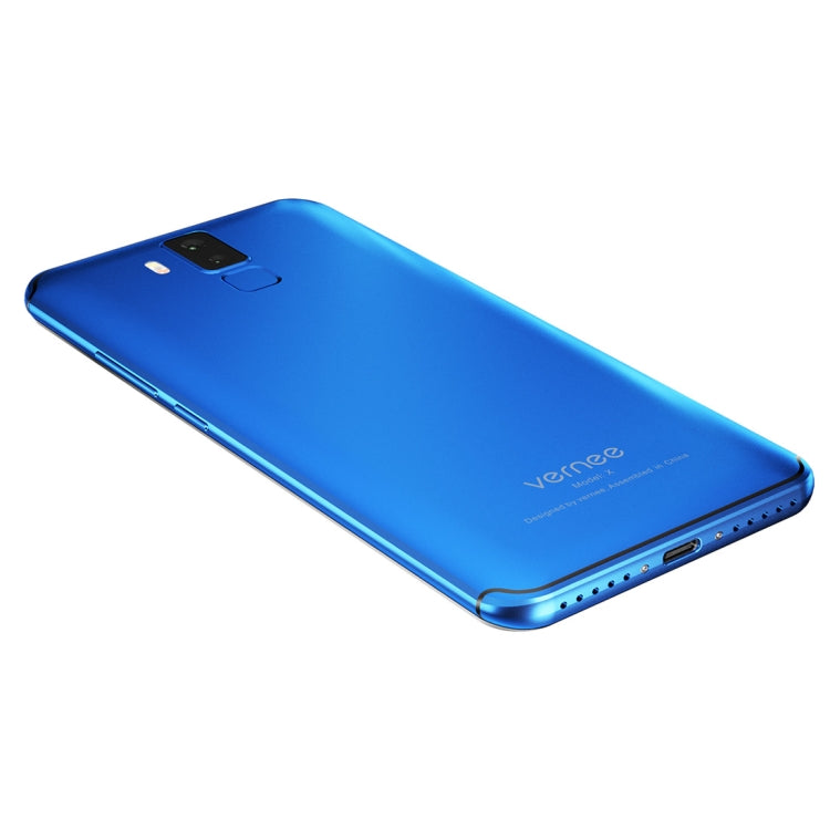 [HK Warehouse] Vernee X1, 6GB+64GB, Dual Back Cameras + Dual Front Cameras, 6200mAh Battery, Face & Fingerprint Identification, 6.0 inch Android 7.1 MTK6763 Octa Core up to 2.0GHz, Network: 4G, OTG