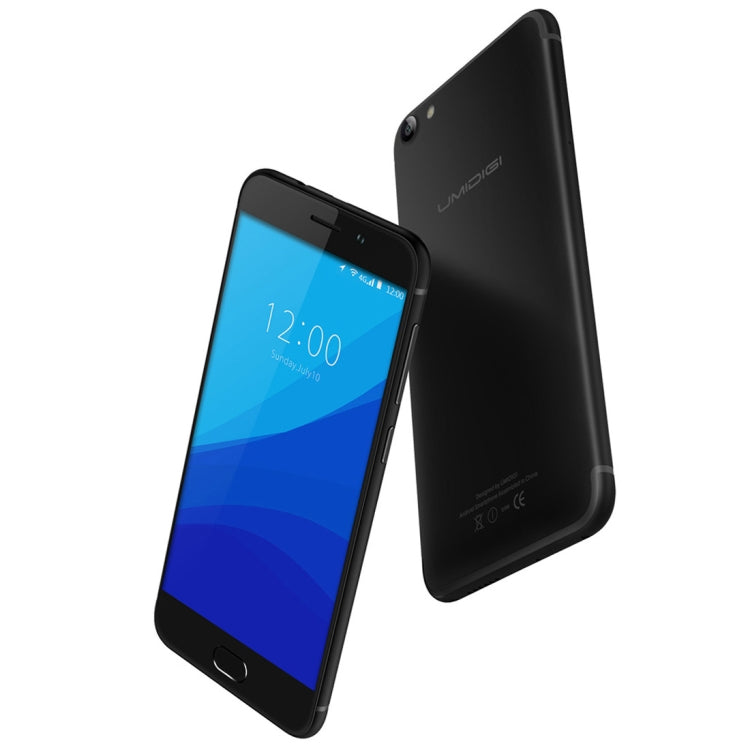 [HK Warehouse] UMIDIGI G, 2GB+16GB, Fingerprint Identification,  5.0 inch Sharp Screen Android 7.0 MTK6737 Quad Core up to 1.3GHz, Network: 4G, Dual SIM, OTG