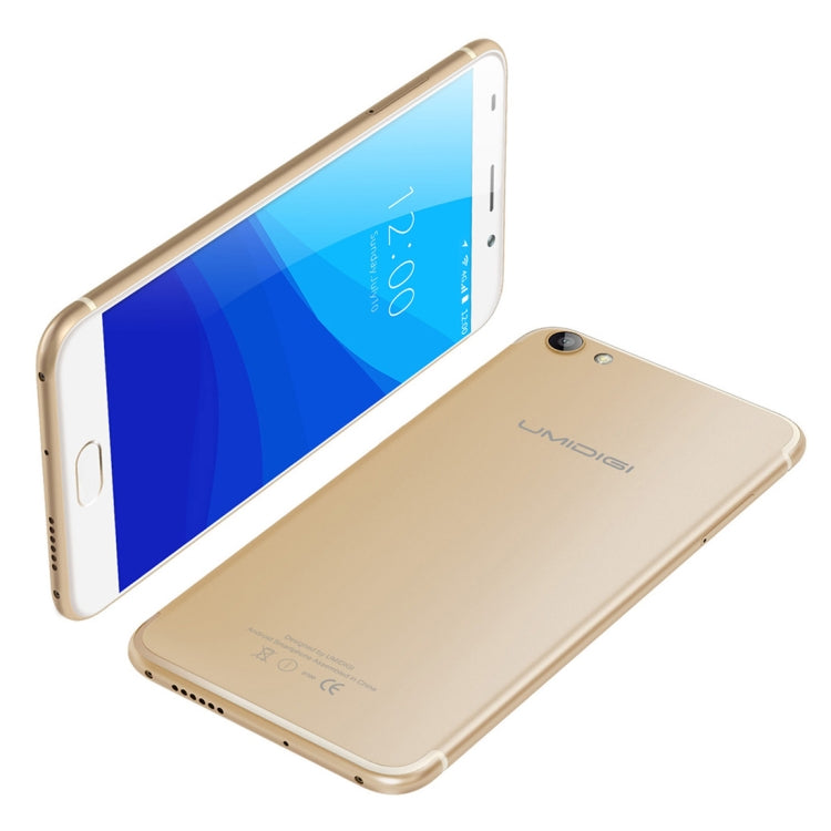[HK Warehouse] UMIDIGI G, 2GB+16GB, Fingerprint Identification,  5.0 inch Sharp Screen Android 7.0 MTK6737 Quad Core up to 1.3GHz, Network: 4G, Dual SIM, OTG