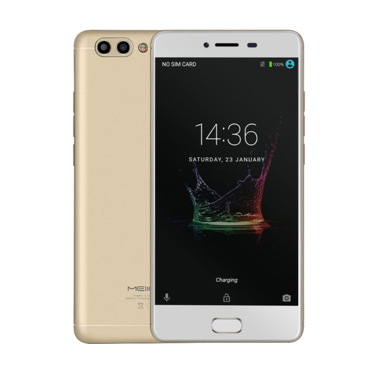 Meiigoo M1, 6GB+64GB, Dual Back Cameras, Fingerprint Identification, 5.5 inch Android 7.0 MTK6757 Octa Core up to 2.3GHz, Network: 4G, OTG