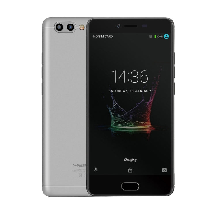 Meiigoo M1, 6GB+64GB, Dual Back Cameras, Fingerprint Identification, 5.5 inch Android 7.0 MTK6757 Octa Core up to 2.3GHz, Network: 4G, OTG