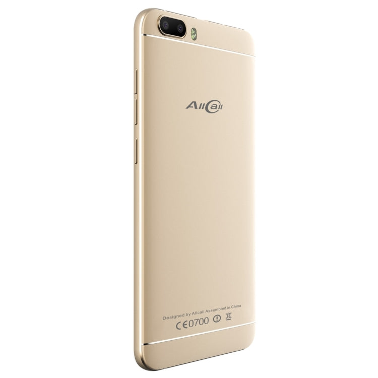 AllCall Bro, 1GB+16GB, Dual Back Cameras,  Front Fingerprint Identification, 5.0 inch Android 7.0 MTK6580A Quad Core up to 1.3GHz, Network: 3G, Dual SIM