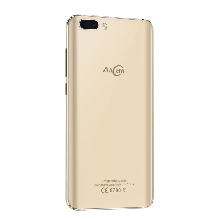 AllCall Rio, 1GB+16GB, Dual Back Cameras,  Dual Curved Edge, 5.0 inch 3D Curved Android 7.0 MTK6580A Quad Core up to 1.3GHz, Network: 3G, OTG, Dual SIM