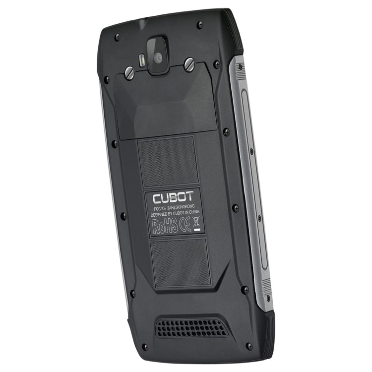 [HK Warehouse] CUBOT Kingkong Triple Proofing Phone, 2GB+16GB, IP68 Waterproof Dustproof Shockproof, 4400mAh Battery, 5.0 inch Android 7.0 MTK6580 Quad-Core up to 1.3GHz, Network: 3G, Dual SIM(Black)
