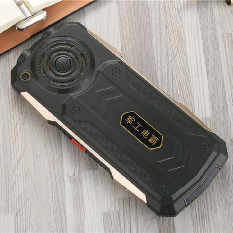 K1 Triple Proofing Elder Phone, Waterproof Shockproof Dustproof, 4800mAh Battery, 2.4 inch, 21 Keys, Bluetooth, LED Flashlight, FM, SOS, Dual SIM, Network: 2G