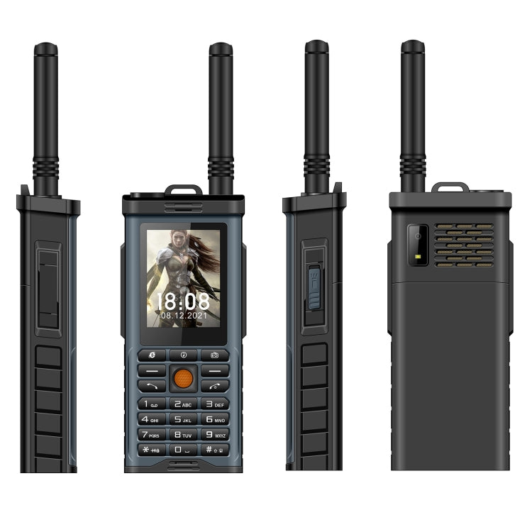 S-G8800 Triple Proofing Elder Phone, Waterproof Shockproof Dustproof, 2400mAh Battery, 2.2 inch, 21 Keys, LED Flashlight, FM, Quad SIM, with Antenna