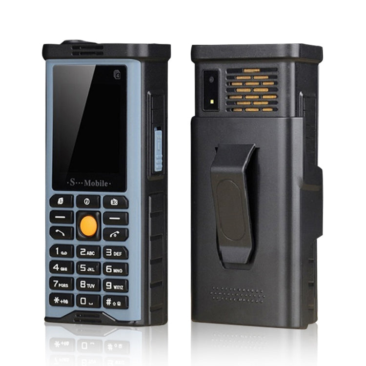 S-G8800 Triple Proofing Elder Phone, Waterproof Shockproof Dustproof, 2400mAh Battery, 2.2 inch, 21 Keys, LED Flashlight, FM, Quad SIM, with Antenna