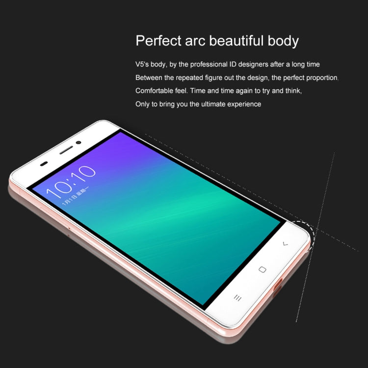 KEN XIN DA V5, 1GB+8GB, 4.0 inch Android 7.0 SC7731C Quad Core up to 1.2GHz, GPS, Network: 3G, Dual SIM(Rose Gold)