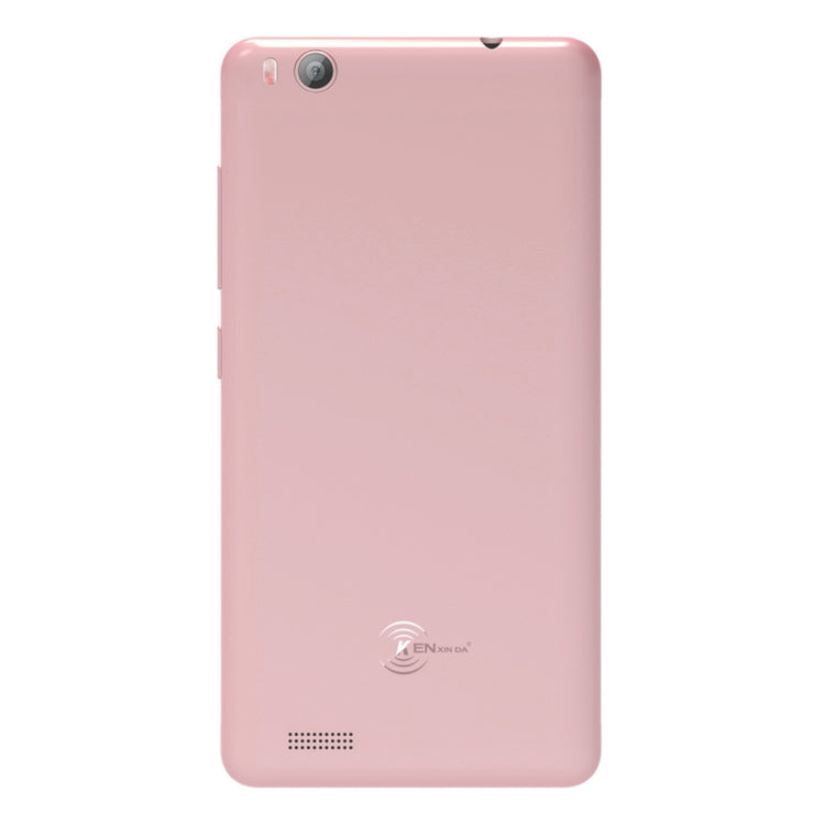 [HK Warehouse] KEN XIN DA V6, 1GB+8GB, 4.5 inch Android 7.0 SC7731C Quad Core up to 1.2GHz, GPS, Network: 3G, Dual SIM(Rose Gold)