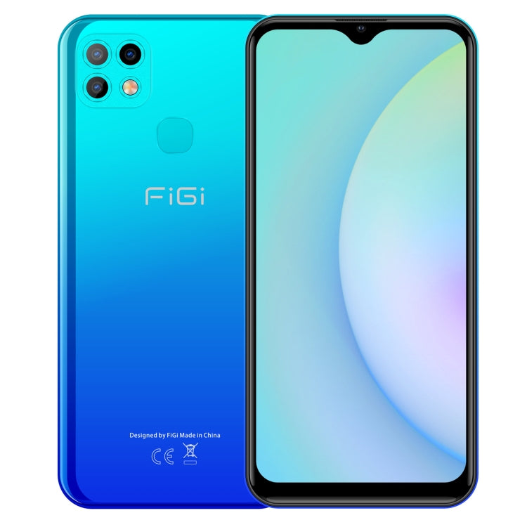 FIGI Note 1 Pro, 4GB+128GB, Triple Back Cameras, 4000mAh Battery, Fingerprint Identification, 6.53 inch Android 9.0 MTK6757D Helio P25 Octa Core up to  2.3GHz, Network: 4G, OTG, Dual SIM