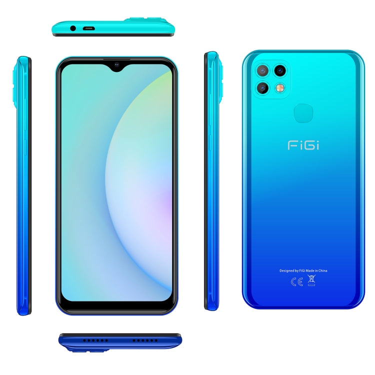 FIGI Note 1 Pro, 4GB+128GB, Triple Back Cameras, 4000mAh Battery, Fingerprint Identification, 6.53 inch Android 9.0 MTK6757D Helio P25 Octa Core up to  2.3GHz, Network: 4G, OTG, Dual SIM