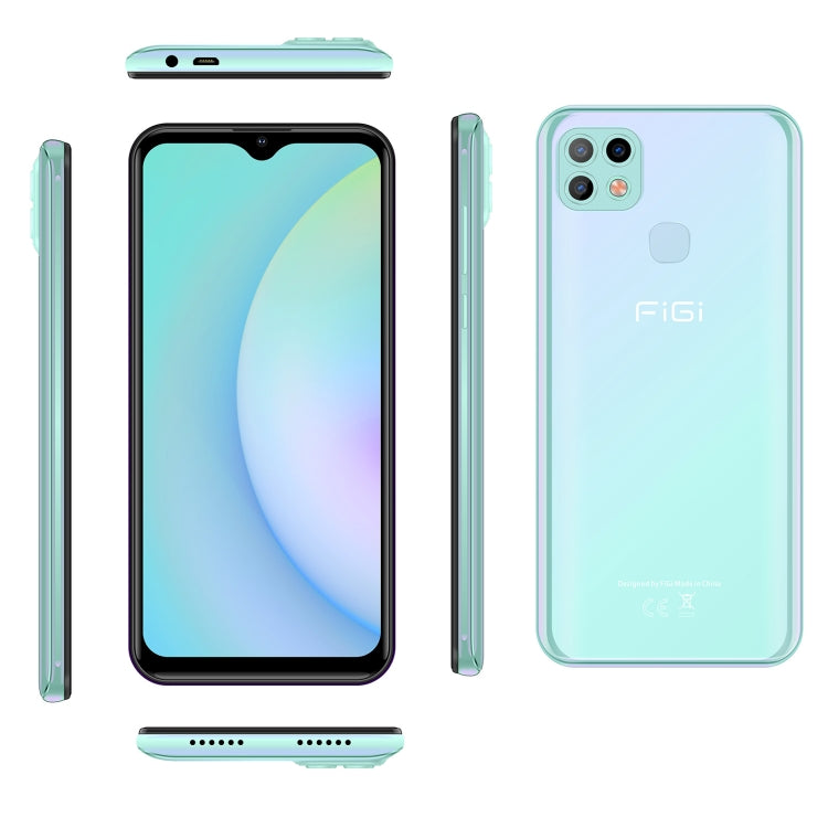 FIGI Note 1 Pro, 4GB+128GB, Triple Back Cameras, 4000mAh Battery, Fingerprint Identification, 6.53 inch Android 9.0 MTK6757D Helio P25 Octa Core up to  2.3GHz, Network: 4G, OTG, Dual SIM