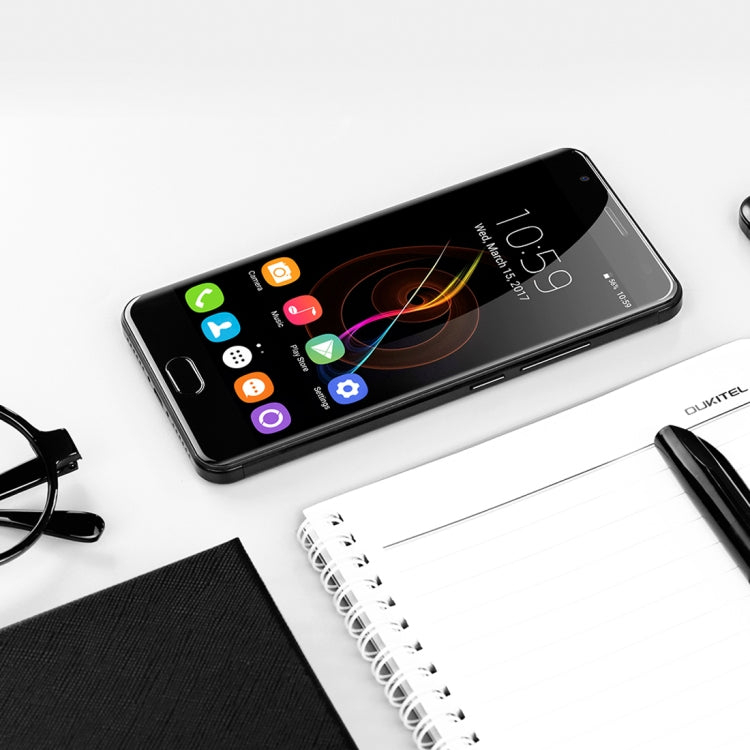 [HK Warehouse] OUKITEL K6000 Plus, 4GB+64GB, 6080mAh Large Capacity, Fingerprint Identification, 12V/2A Quick Charging, 5.5 inch Android 7.0 MTK6750T Octa Core up to 1.5GHz, Network: 4G, Dual SIM, OTG, OTA(Black)