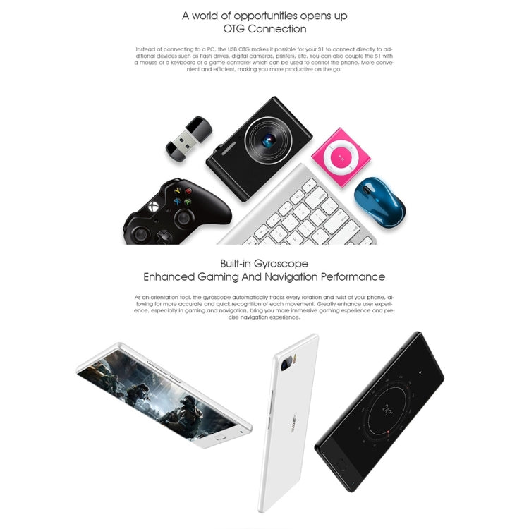 [HK Warehouse] BLUBOO S1, 6GB+64GB, Dual Back Cameras, Fingerprint Identification, 5.5 inch Sharp 2.5D Curved Edgeless Android 7.0 MTK6757 (Helio P25) Octa Core up to 2.5GHz, Network: 4G, OTG