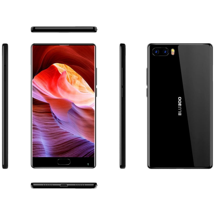 [HK Warehouse] BLUBOO S1, 6GB+64GB, Dual Back Cameras, Fingerprint Identification, 5.5 inch Sharp 2.5D Curved Edgeless Android 7.0 MTK6757 (Helio P25) Octa Core up to 2.5GHz, Network: 4G, OTG