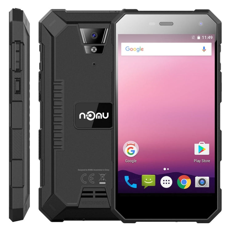 NOMU S10 Pro Triple Proofing Phone, 3GB+32GB, IP68 Waterproof Dustproof Shockproof, 5000mAh Battery, 5.0 inch Android 7.0 MTK6737T Quad Core up to 1.5GHz, Network: 4G, Dual SIM, OTG