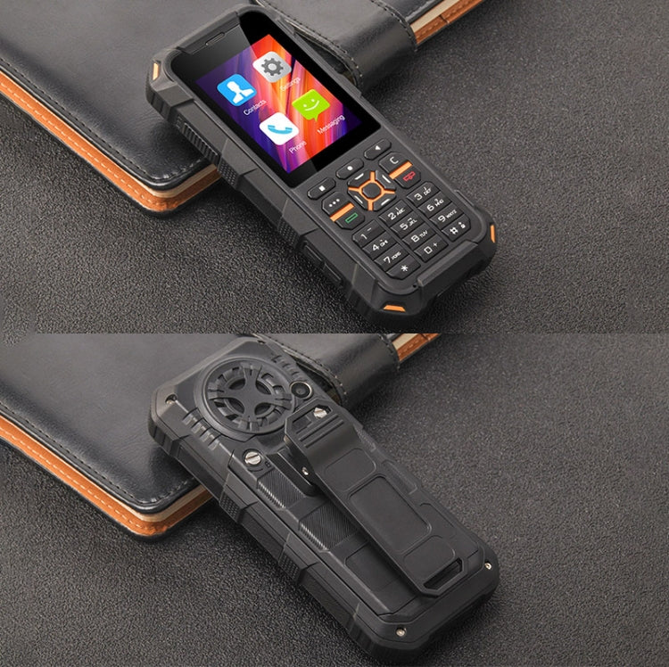 UNIWA F20 Walkie Talkie Rugged Phone, 1GB+8GB, 2.4 inch Android 8.0 Go Mediatek MT6739 Quad Core up to 1.5GHz, Network: 4G,  PoC  - Black