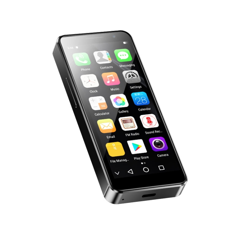 SOYES XS16 Pro,  4GB+128GB, 4.0 inch Android 9.0 MTK6762 Octa Core up to 2.0GHz, OTG, Network: 4G, Dual SIM  - Black
