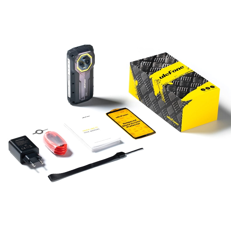 [HK Warehouse] Ulefone Armor Mini 20, Night Vision, 8GB+256GB, IP68/IP69K Rugged Phone, 4.7 inch Android 14 MediaTek Helio G99 Octa Core, Network: 4G, NFC, OTG  - Black