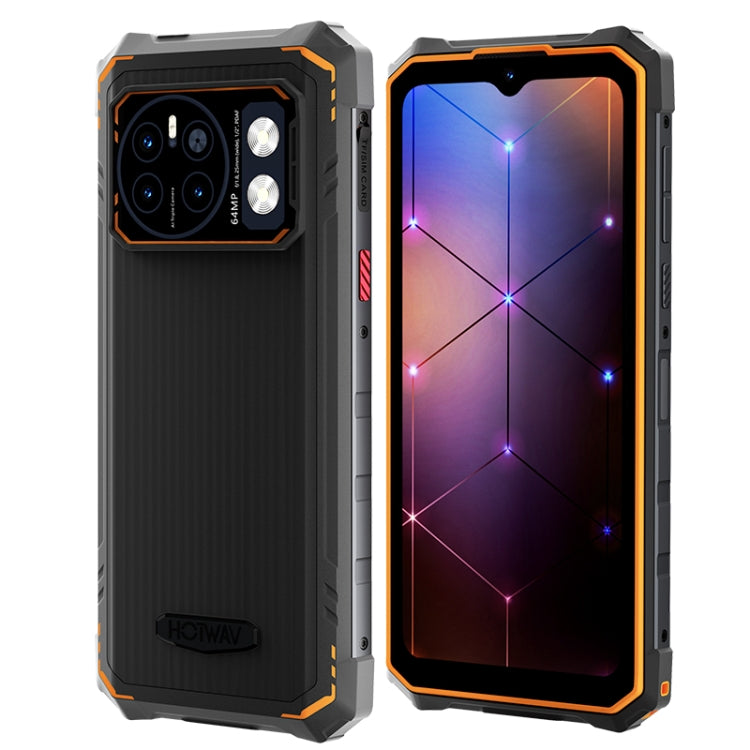 [HK Warehouse] HOTWAV CYBER 13, IP68/IP69K Rugged Phone, 8GB+128GB, 10800mAh, 6.6 inch Android 14.0 Unisoc T606 Octa Core, Network: 4G, NFC, OTG