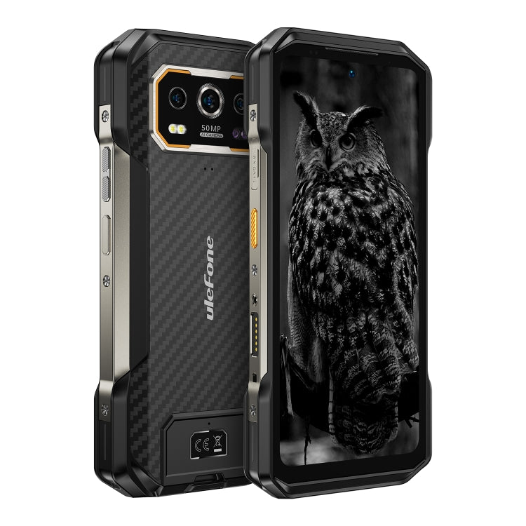 [HK Warehouse] Ulefone Armor 27 Rugged Phone, 12GB+256GB, Night Vision, 10600mAh, 6.78 inch Android 14 MediaTek Helio G99 Octa Core, Network: 4G, NFC, OTG  - Black
