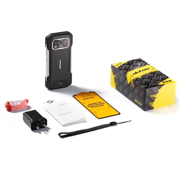 [HK Warehouse] Ulefone Armor 27 Rugged Phone, 12GB+256GB, Night Vision, 10600mAh, 6.78 inch Android 14 MediaTek Helio G99 Octa Core, Network: 4G, NFC, OTG  - Black