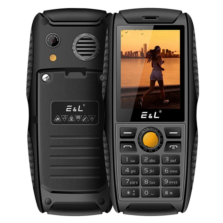 E&L S200 Triple Proofing Phone, IP68 Waterproof Dustproof Shockproof, 2.4 inch, SC6531D, Bluetooth, FM, Dual SIM, MIL-STD-810G Certified