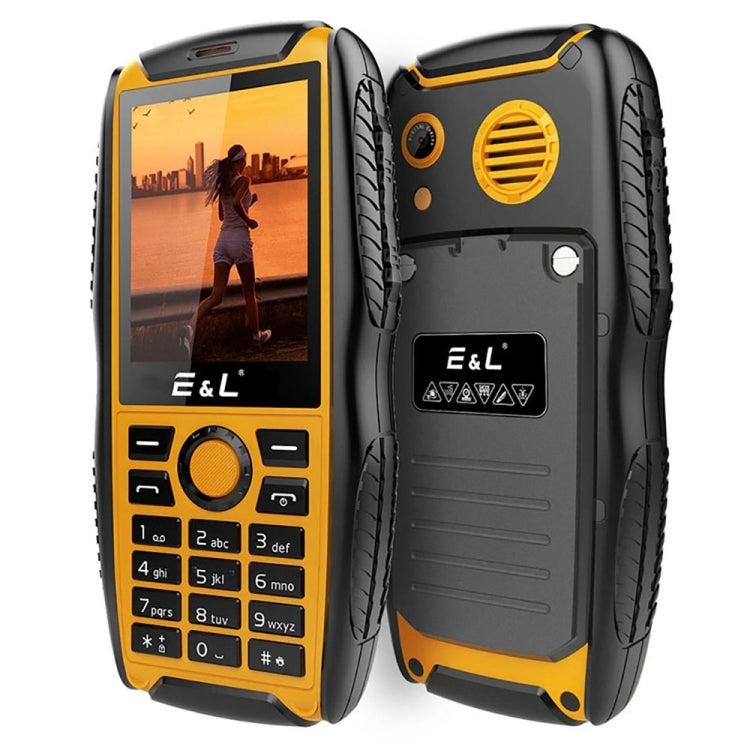 E&L S200 Triple Proofing Phone, IP68 Waterproof Dustproof Shockproof, 2.4 inch, SC6531D, Bluetooth, FM, Dual SIM, MIL-STD-810G Certified