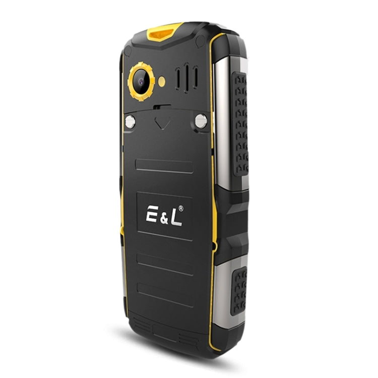 E&L S600 Triple Proofing Phone, IP68 Waterproof Dustproof Shockproof, 2.4 inch, SC6531D 234MHz, Bluetooth, FM, Dual SIM, MIL-STD-810G Certified(Grey)