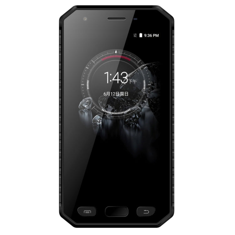 [HK Warehouse] E&L S30 Triple Proofing Phone, 2GB+16GB, IP68 Waterproof Dustproof Shockproof, Fingerprint Identification, 4.7 inch Android 7.0 MTK6737 Quad Core up to 1.5GHz, MIL-STD-810G Certified(Black)