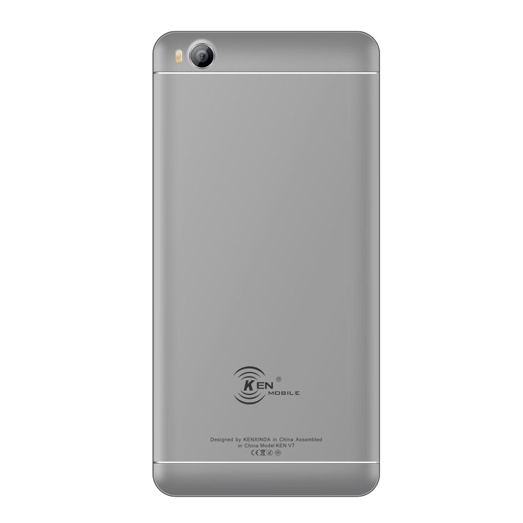 [HK Warehouse] KEN XIN DA V7, 2GB+16GB, Fingerprint Identification, 5.0 inch Android 6.0 MTK6735 Quad Core up to 1.5GHz, Network: 4G, Dual SIM