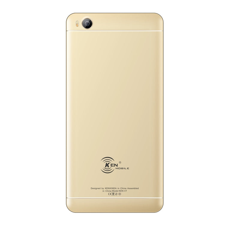 [HK Warehouse] KEN XIN DA V7, 2GB+16GB, Fingerprint Identification, 5.0 inch Android 6.0 MTK6735 Quad Core up to 1.5GHz, Network: 4G, Dual SIM