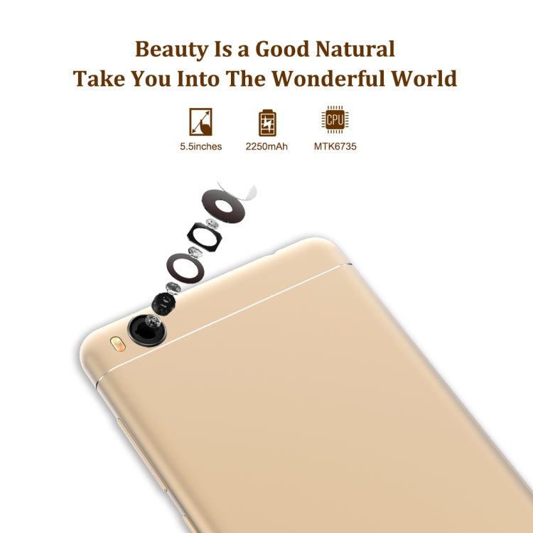 [HK Warehouse] KEN XIN DA V7, 2GB+16GB, Fingerprint Identification, 5.0 inch Android 6.0 MTK6735 Quad Core up to 1.5GHz, Network: 4G, Dual SIM