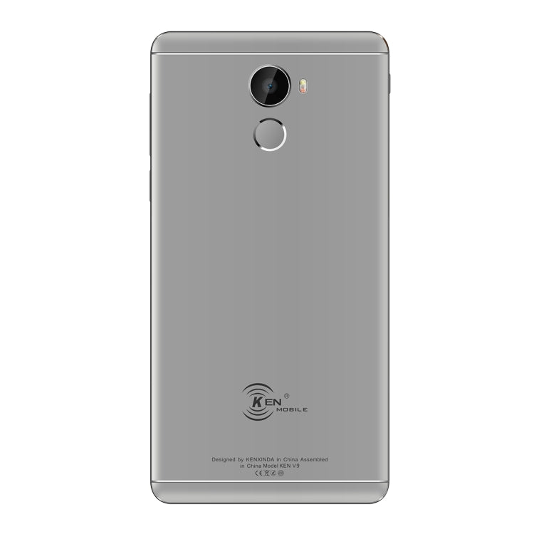 [HK Warehouse] KEN XIN DA V9, 2GB+16GB, Fingerprint Identification, 6.0 inch Android 6.0 MTK6753 Octa Core up to 1.5GHz, Network: 4G, Dual SIM