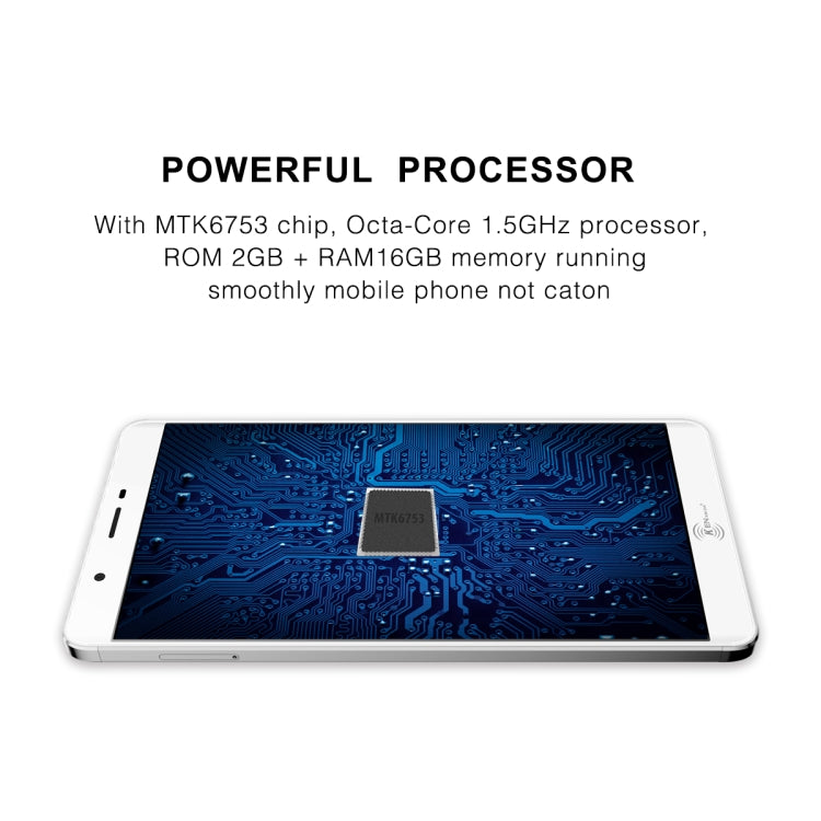 [HK Warehouse] KEN XIN DA V9, 2GB+16GB, Fingerprint Identification, 6.0 inch Android 6.0 MTK6753 Octa Core up to 1.5GHz, Network: 4G, Dual SIM