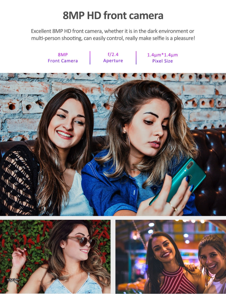 [HK Warehouse] LEAGOO S11, 4GB+64GB, Dual Back Cameras, Face ID & Fingerprint Identification, 6.3 inch Water-drop Screen Android 9.0 MTK6762 Helio P22 Octa Core up to 2.0GHz, Network: 4G, Dual SIM, OTG