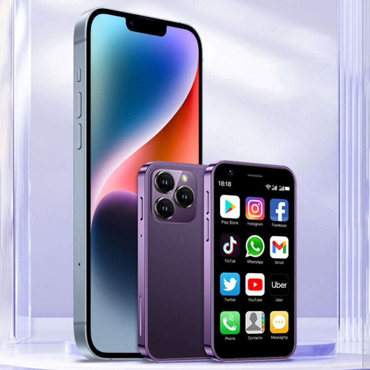 SOYES XS16, 2GB+16GB, 3.0 inch Android 10.0 MTK6737 Quad Core, Bluetooth, WiFi, Network: 4G, Dual SIM, Support Google Play Store